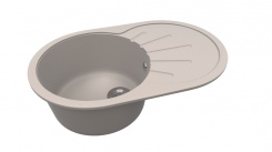 Светло-бежевый матовый (Миндаль