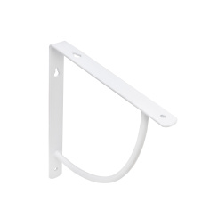 Полкодержатель ORBIT 200*200*20*3, белый, AKS
