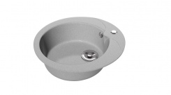 Серый глянцевый (Туманный агат