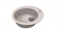 Светло-бежевый матовый (Миндаль