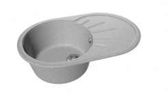 Серый глянцевый (Туманный агат