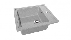 Серый глянцевый (Туманный агат