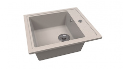 Светло-бежевый матовый (Миндаль