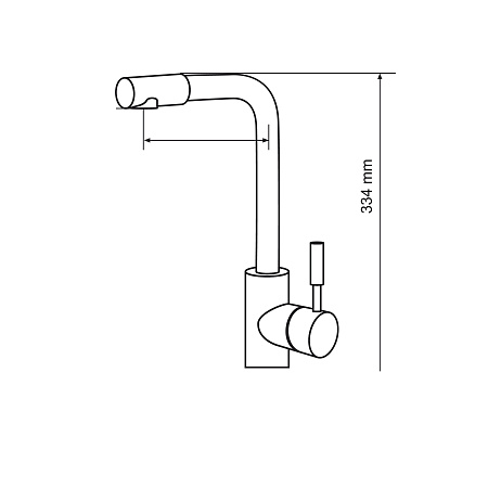 Кухонный смеситель 8107 Артемис Graphit Кухонный смеситель 8107 Артемис Graphit